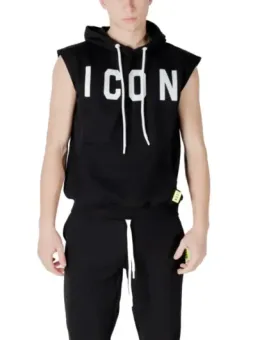 Icon Herren Fleece Schwarz mieten | Flex-Fashion Verleih