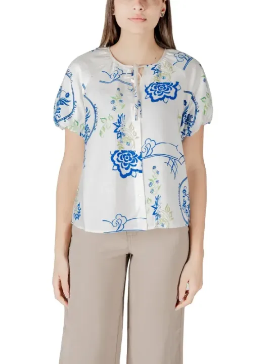 Ichi Bluse Weiß | online kaufen