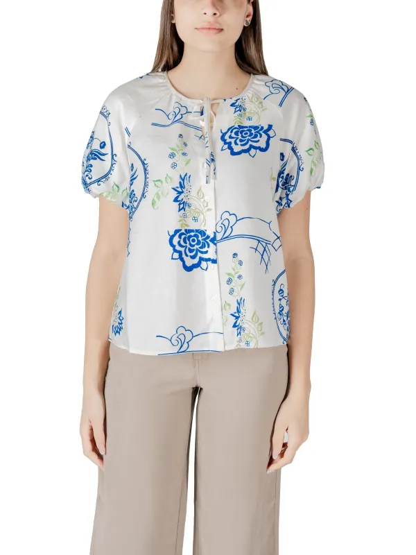 Ichi Bluse Weiß | online kaufen