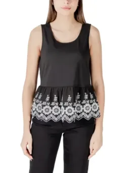 Ichi Top Schwarz mieten - Flex-Fashion Verleih für XS-XL