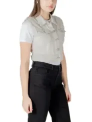 Only Weste Beige | online kaufen