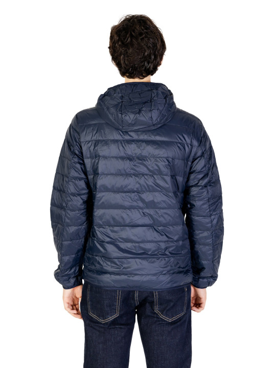 Dunkelblaue Ea7 Pufferjacke für Herren