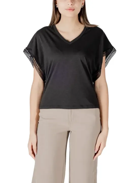 Ichi Bluse Schwarz | online kaufen