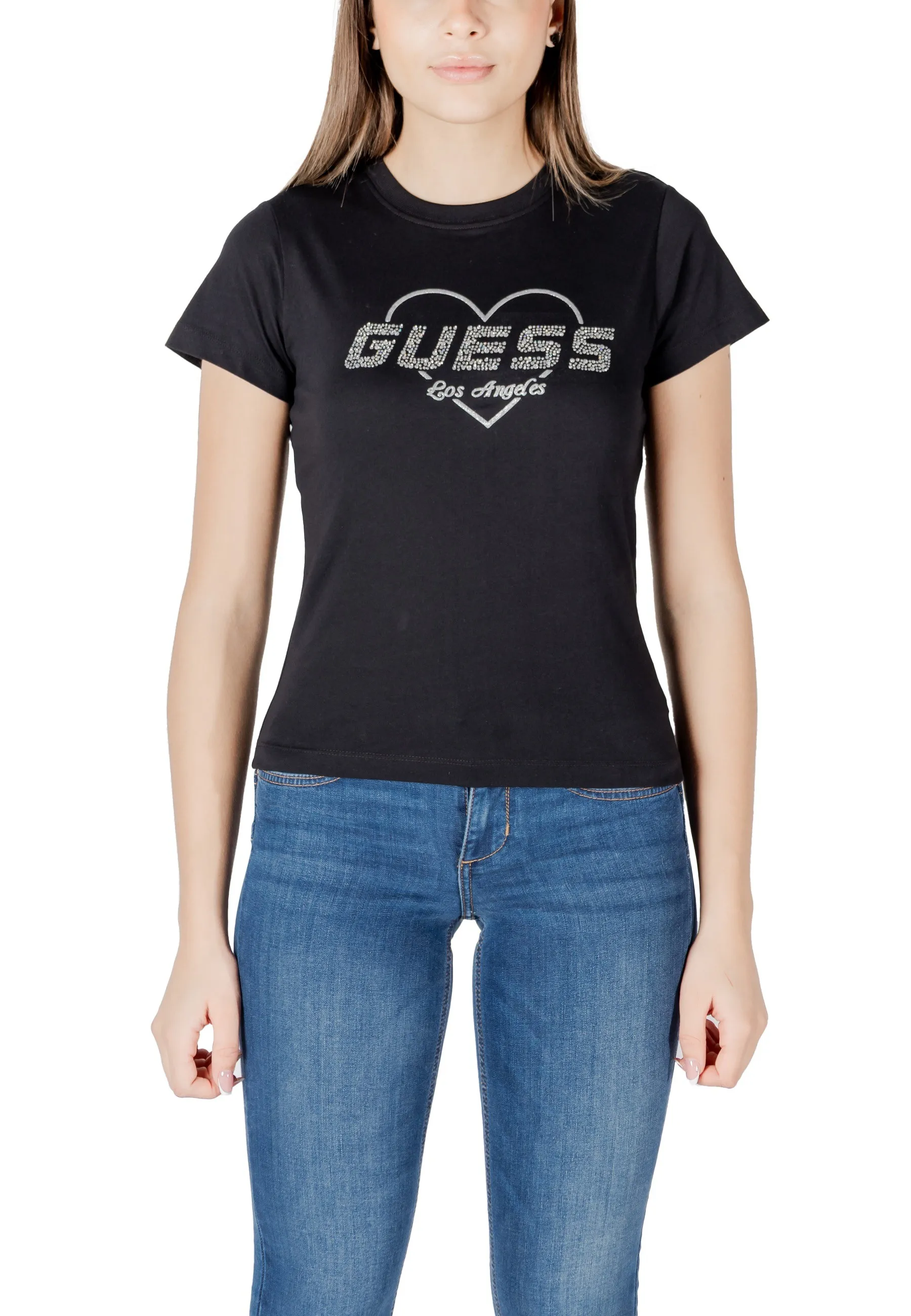 Guess Active T-Shirt Schwarz 485452