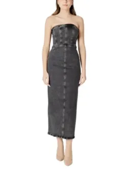 Ichi Kleid Schwarz mieten - Flex-Fashion Verleih-Shop