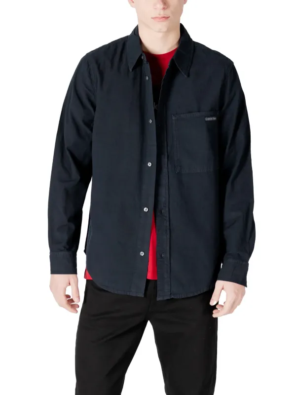 Calvin Klein Jeans Herren Hemd Schwarz | online kaufen