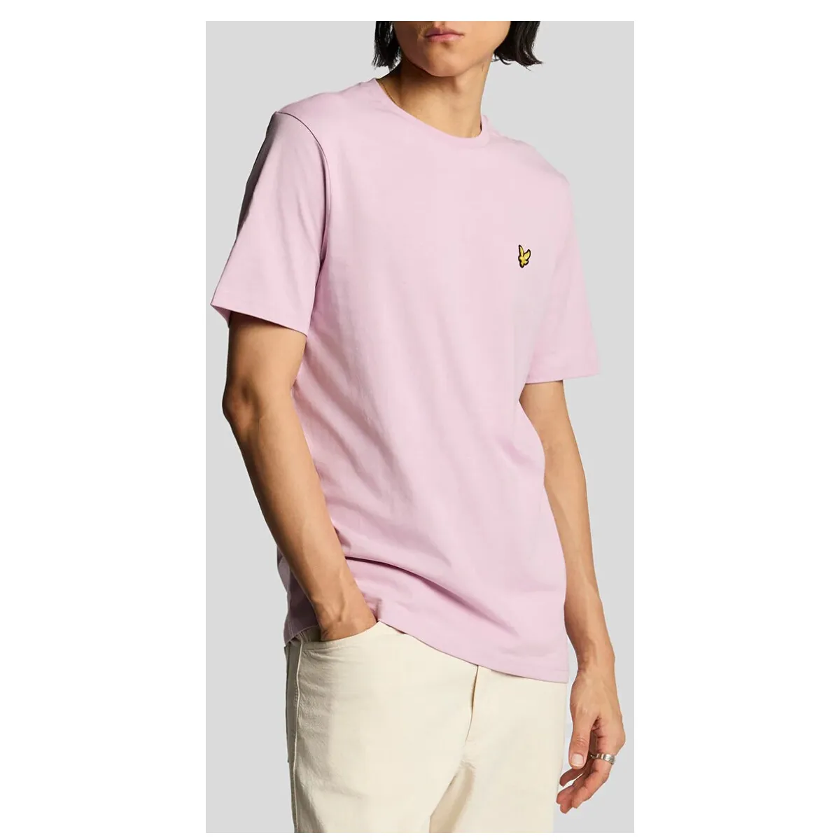 Herren T-Shirt Rosa 485401