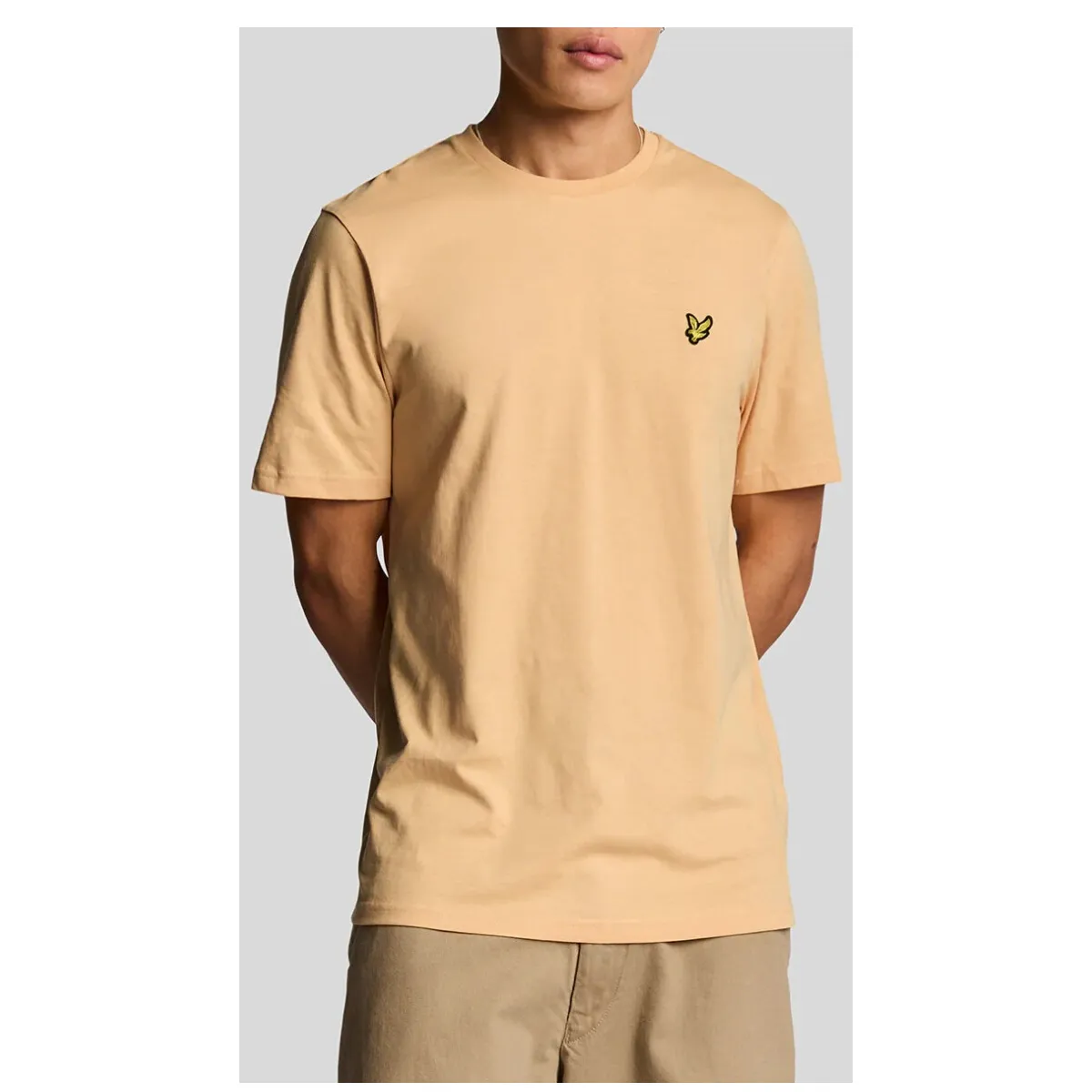 Herren T-Shirt Kamelhaarfarben 485399
