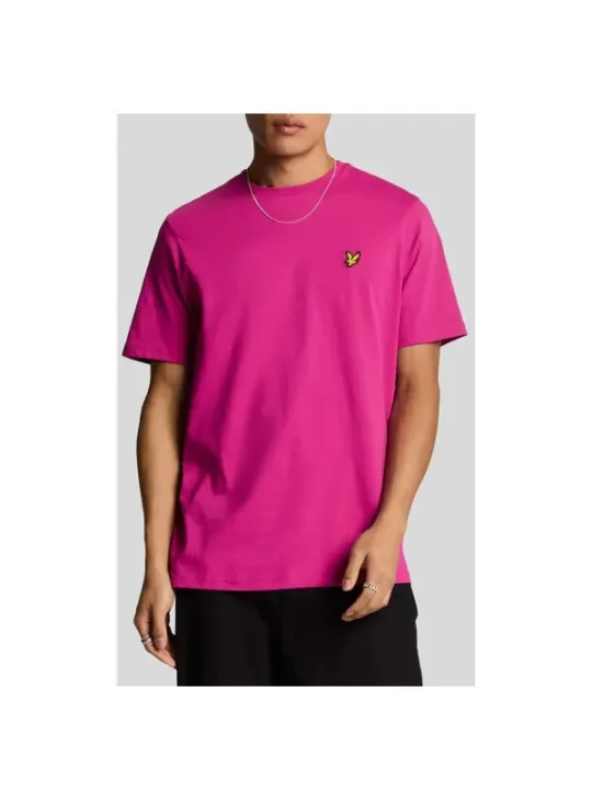 Lyle & Scott Herren T-Shirt Fuchsinrot | online kaufen