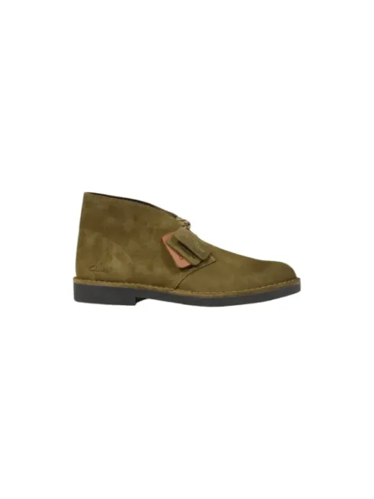 Clarks Herren Lederstiefel Grün | online kaufen