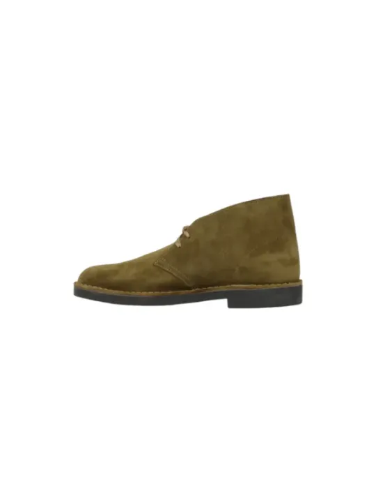 Clarks Herren Lederstiefel Grün | online kaufen