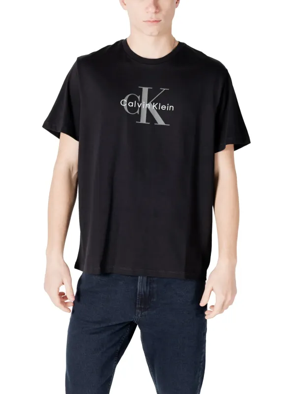 Calvin Klein Jeans Herren T-Shirt Schwarz | online kaufen
