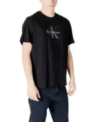 Calvin Klein Jeans Herren T-Shirt Schwarz | online kaufen