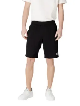 Ea7 Herren Bermudas Schwarz mieten | Flex-Fashion Verleih