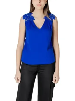 Morgan De Toi Bluse Blau leihen - Flex-Fashion Verleih