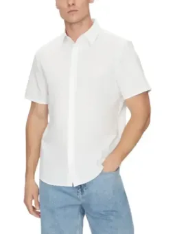 Calvin Klein Herrenhemd Weiß mieten - Flex-Fashion Verleih
