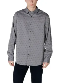 Guess Herren Hemd Grau mieten - Flex-Fashion Verleih-Shop