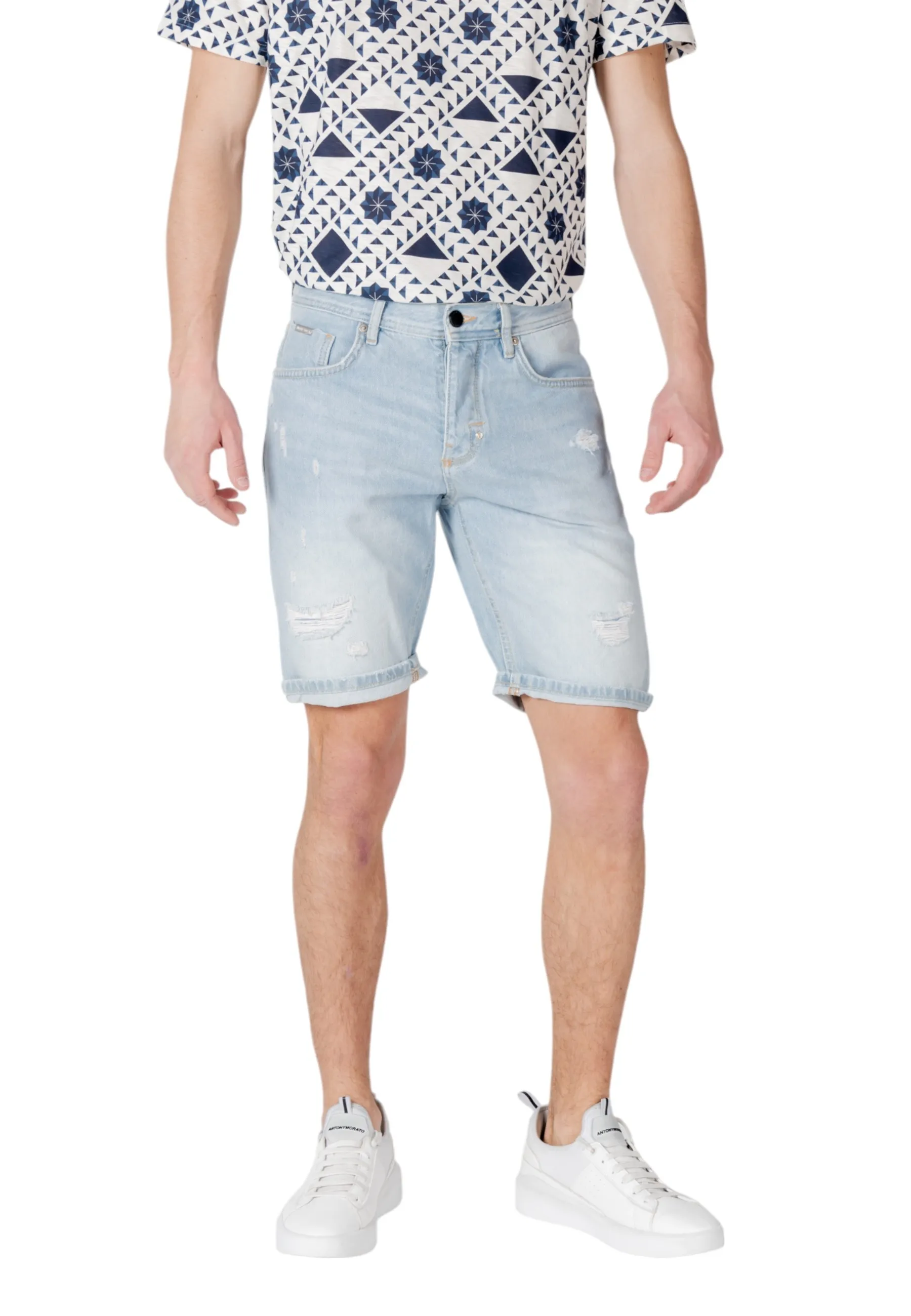 Herren Bermudas Blau 484258