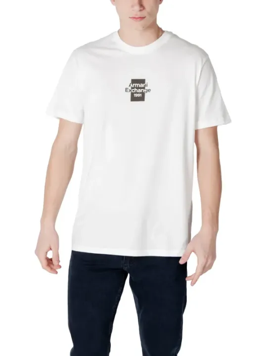Armani Exchange Herren T-Shirt Weiß | online kaufen