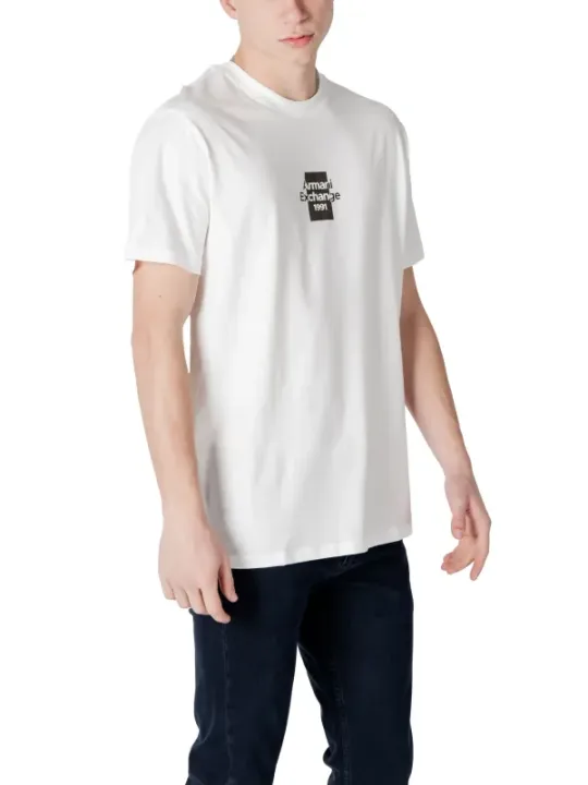 Armani Exchange Herren T-Shirt Weiß | online kaufen