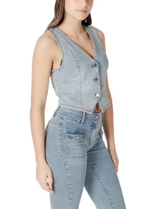 Morgan De Toi Weste Azurblau | online kaufen