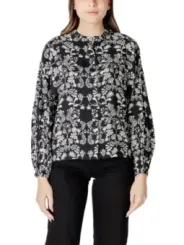 Ichi Bluse Schwarz | online kaufen