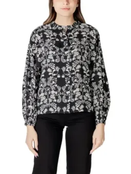Ichi Bluse Schwarz mieten – Flex-Fashion Verleih für Frühling/Som