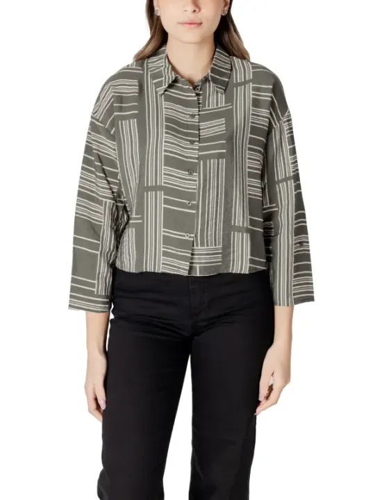 Jacqueline De Yong Bluse Grün | online kaufen