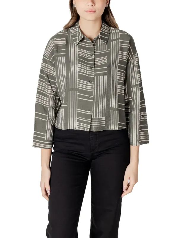 Jacqueline De Yong Bluse Grün | online kaufen