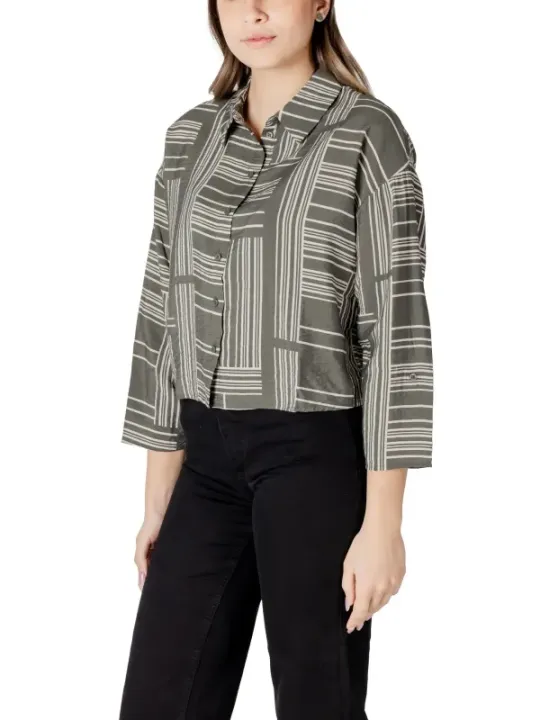 Jacqueline De Yong Bluse Grün | online kaufen