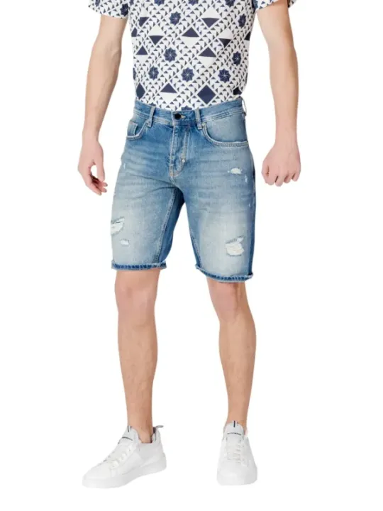 Antony Morato Herren Bermudas Blau | online kaufen