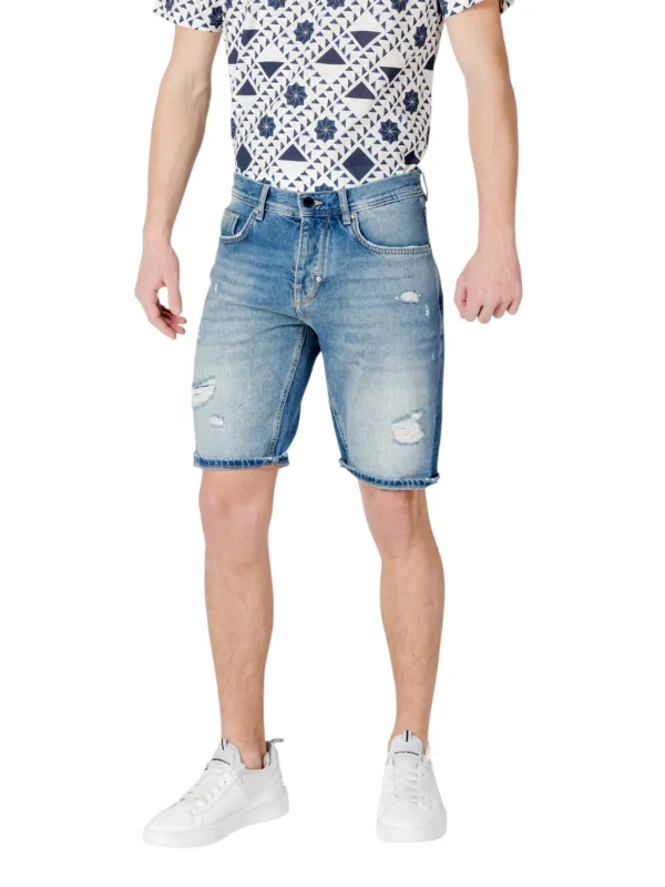 Antony Morato Herren Bermudas Blau | online kaufen