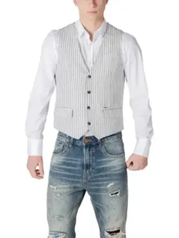 Gianni Lupo Herren Weste Schwarz mieten - Flex-Fashion Verleih