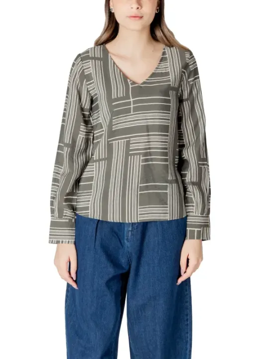 Jacqueline De Yong Bluse Grün | online kaufen