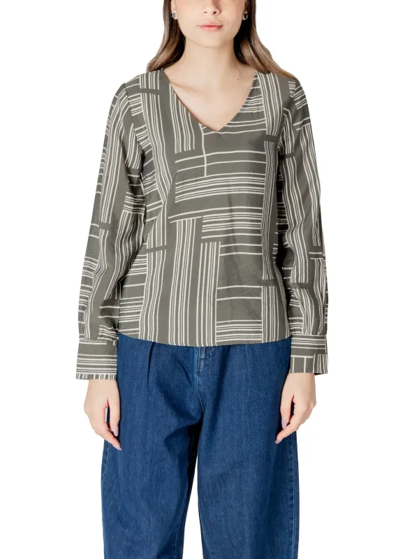 Jacqueline De Yong Bluse Grün | online kaufen