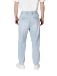 Gianni Lupo Herren Jeans Azurblau | online kaufen