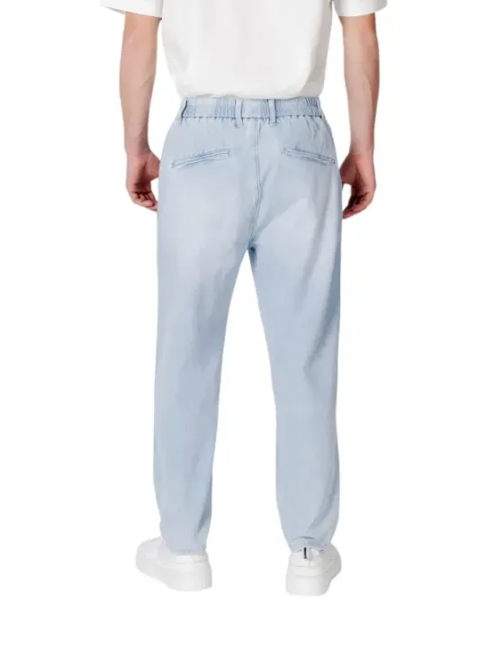 Gianni Lupo Herren Jeans Azurblau | online kaufen