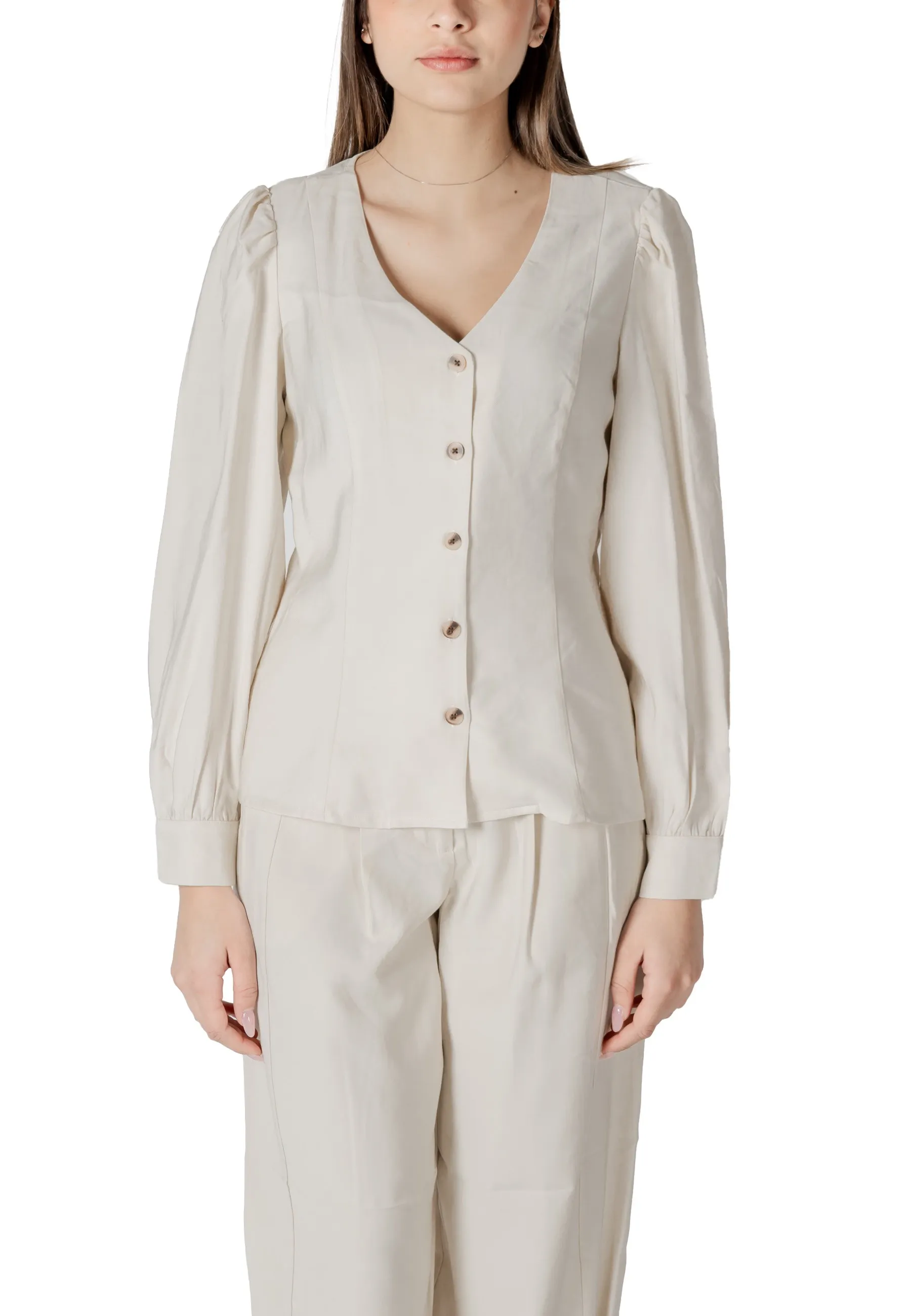 Vila Clothes Bluse Weiß 484798