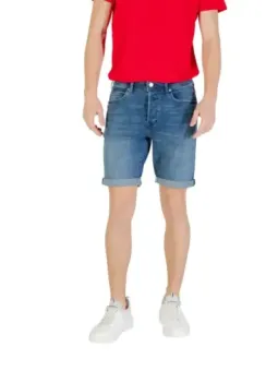 Replay Herren Bermudas Blau mieten – Flex-Fashion Verleih
