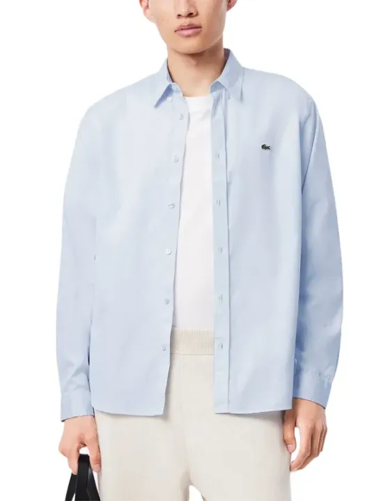 Lacoste Herren Hemd Azurblau | online kaufen