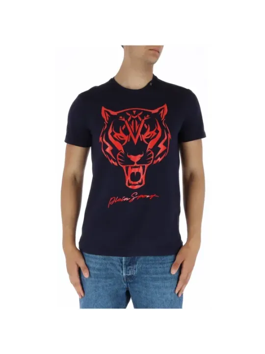 Plein Sport Herren T-Shirt Blau | online kaufen