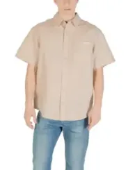 Calvin Klein Jeans Herren Hemd Beige | online kaufen