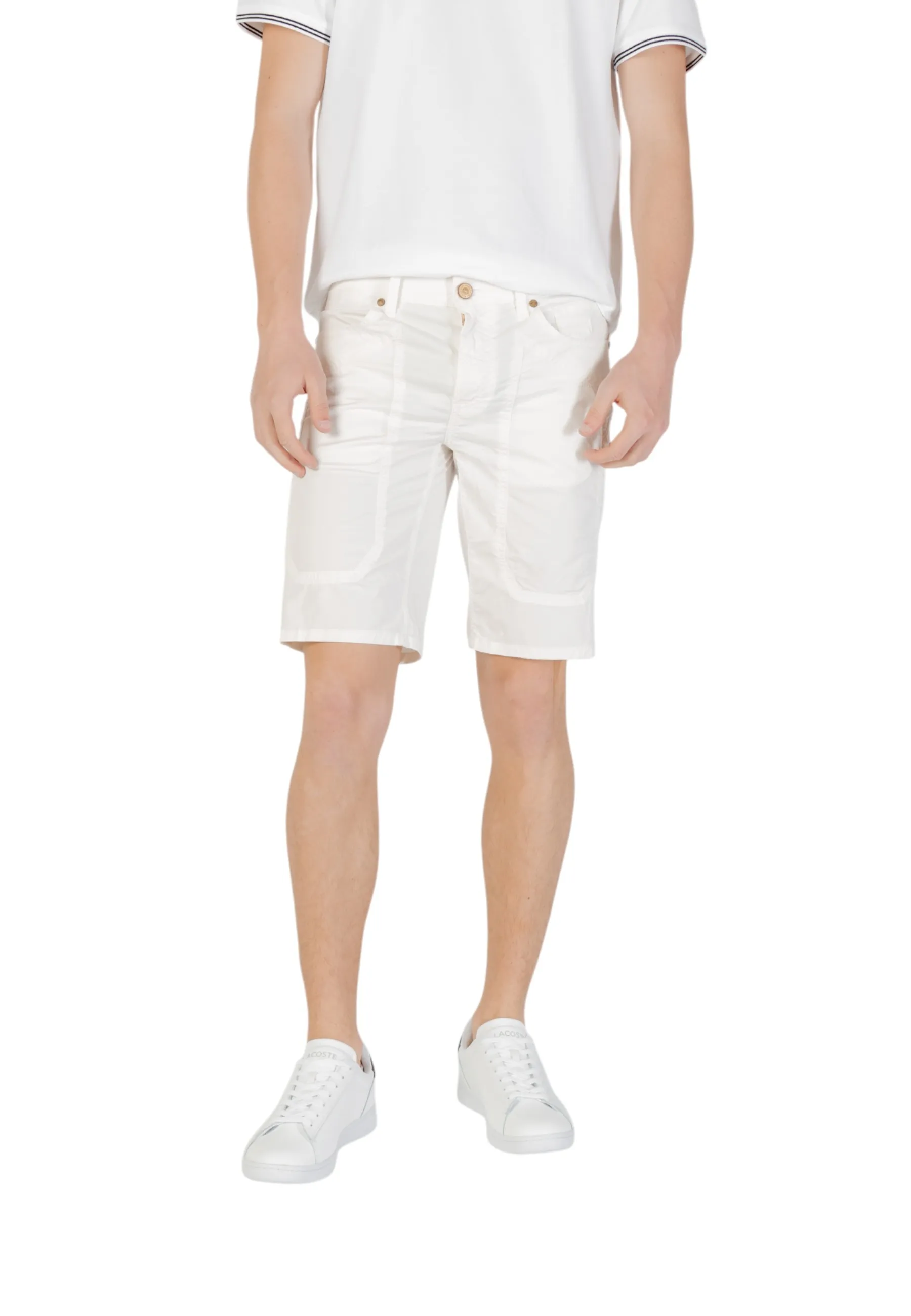 Herren Bermudas Weiß 486672