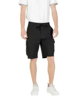 Boss Herren Bermudas Schwarz mieten | Flex-Fashion Verleih