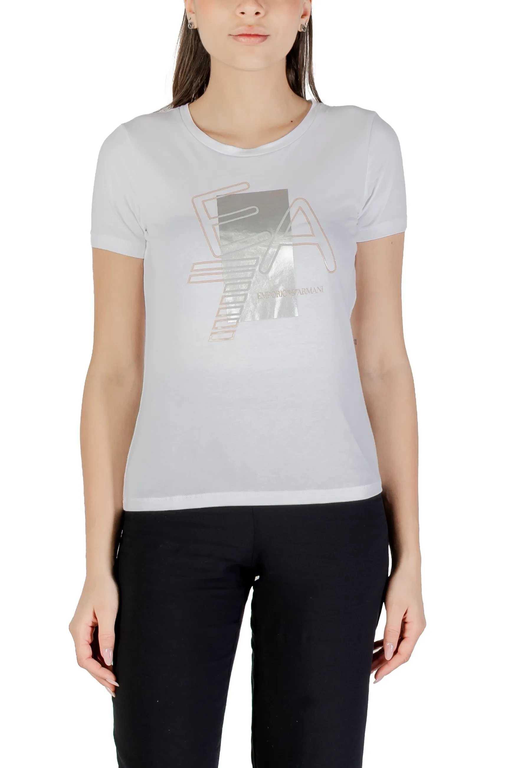 Ea7 T-Shirt Weiß 486460