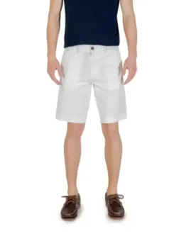Weiße Borghese Herren Bermudas mieten – Flex-Fashion Verleih