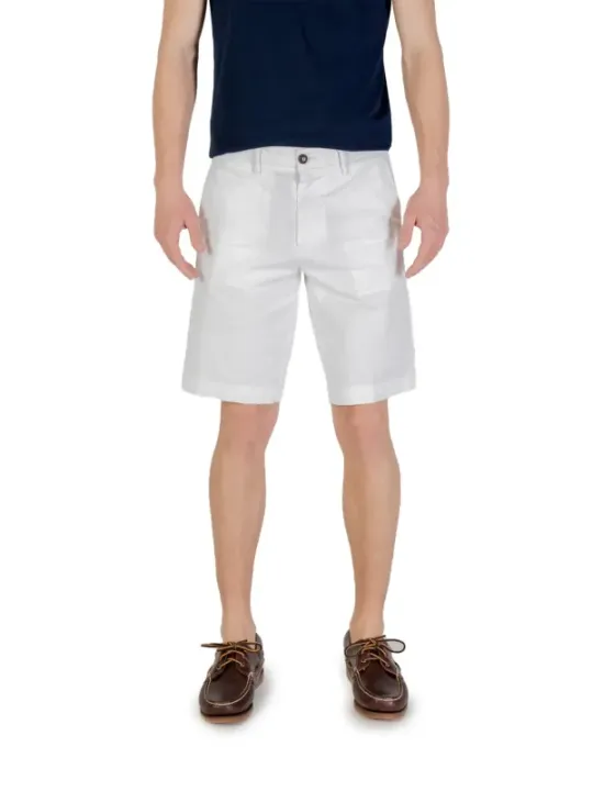 Borghese Herren Bermudas Weiß | online kaufen