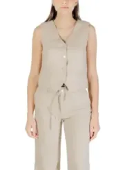 Only Weste Beige | online kaufen