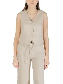 Beige Only Weste mieten - Flex-Fashion Verleih Shop