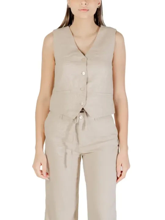 Only Weste Beige | online kaufen